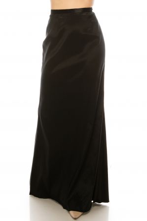 Adrianna Papell High Waisted Evening Tafetta Trumpet Skirt