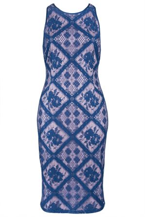 Adrianna Papell Floral Lace Cocktail Dress