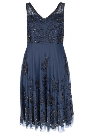Adrianna Papell Petite Sleeveless Fit and Flare Dress (Petite)