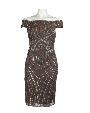 Adrianna Papell Short Party Dress