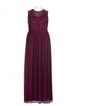 Adrianna Papell Long Party Dress (Plus Size)