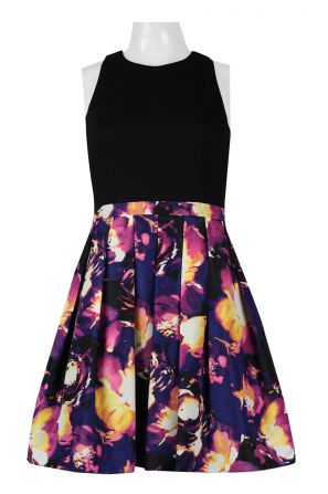 Aidan By Aidan Mattox Halter Neck Zipper Back Pleated Stretch Crepe Tafetta Dress