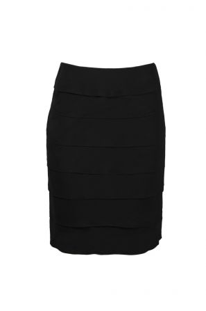 Alex Evenings Shutter Pleat Mid Length Jersey Skirt