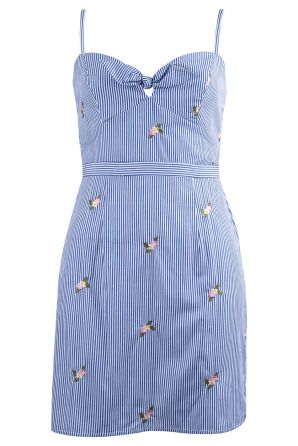 Clover & Sloane Pinstipe Day Dress