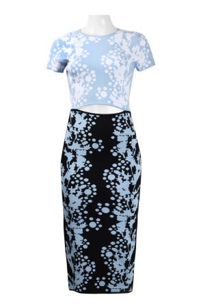 Cynthia Rowley Cutout Midi Dress