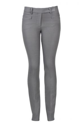 Essendi Mid Waist Solid Wool Pants