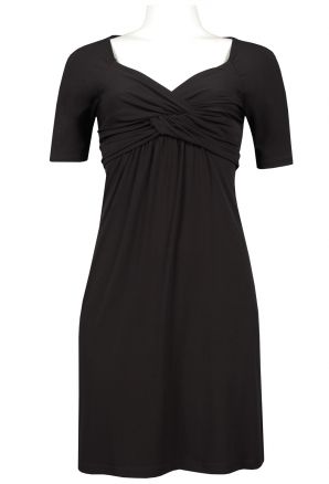 Spense Twist Front Jersey Dress