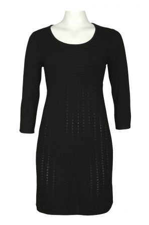 Spense Long Sleeve Round Neck Knit Dress