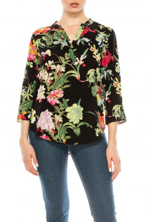 Profile Apparel 3/4 Sleeve Relax Fit Top