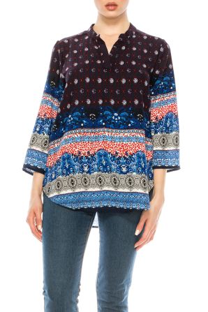Profile Apparel 3/4 Sleeve Relax Fit Top