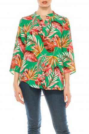 Profile Apparel 3/4 Sleeve Relax Fit Top