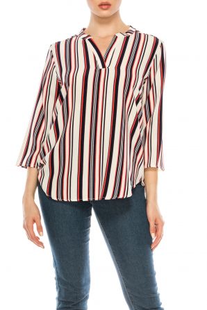 Profile Apparel 3/4 Sleeve Relax Fit Top