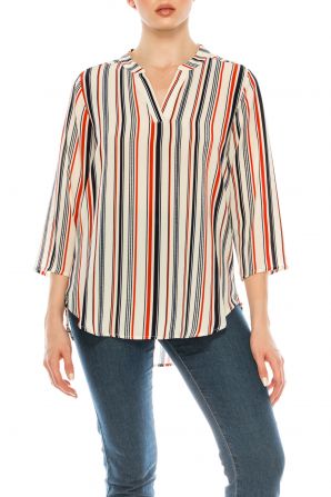 Profile Apparel 3/4 Sleeve Relax Fit Top