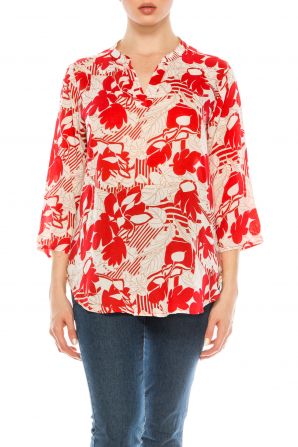 Profile Apparel 3/4 Sleeve Relax Fit Top