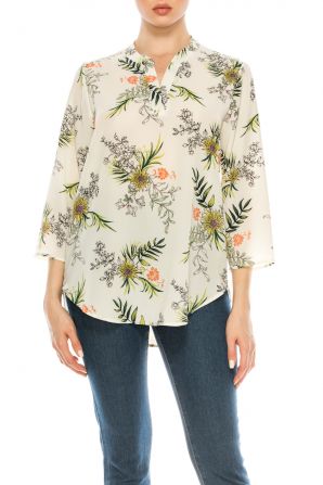Profile Apparel 3/4 Sleeve Relax Fit Top