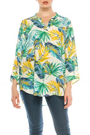 Profile Apparel 3/4 Sleeve Relax Fit Top
