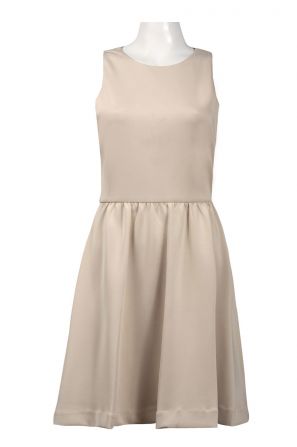 Walter Baker Open Back Fit and Flare Scuba Dress