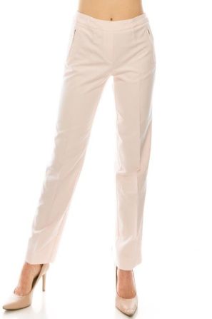 Zac & Rachel Dream Cloud Twill Slim Pant with 2 Front  Faux Zipper Pockets