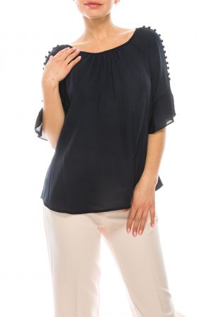 Zac & Rachel Short Bell Sleeve Day Top