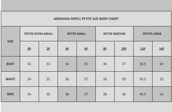 Adrianna Papell Petite Sizes